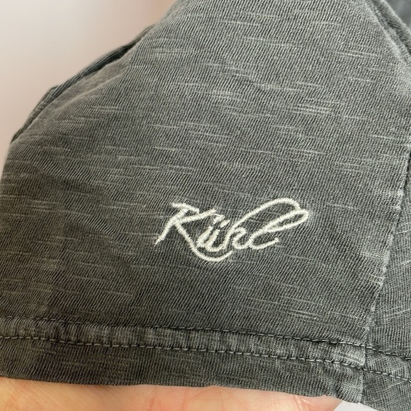 Kuhl Gia Short Sleeve Shirt in Carbon Gray with Crochet detail size M - Picture 7 of 16